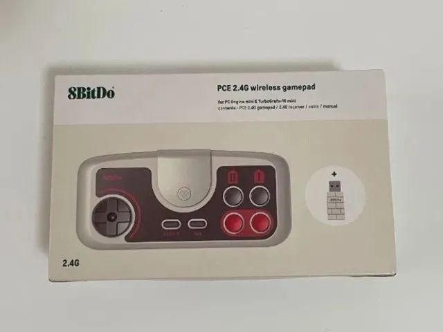 Controle Sem Fio 8BitDo para PC Engine Mini PC Engine CoreGrafx Mini Nintendo Switch e PC - Foto 3