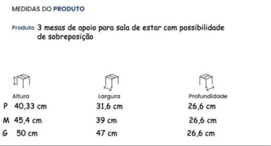 Conjunto mesinhas de madeira maciça