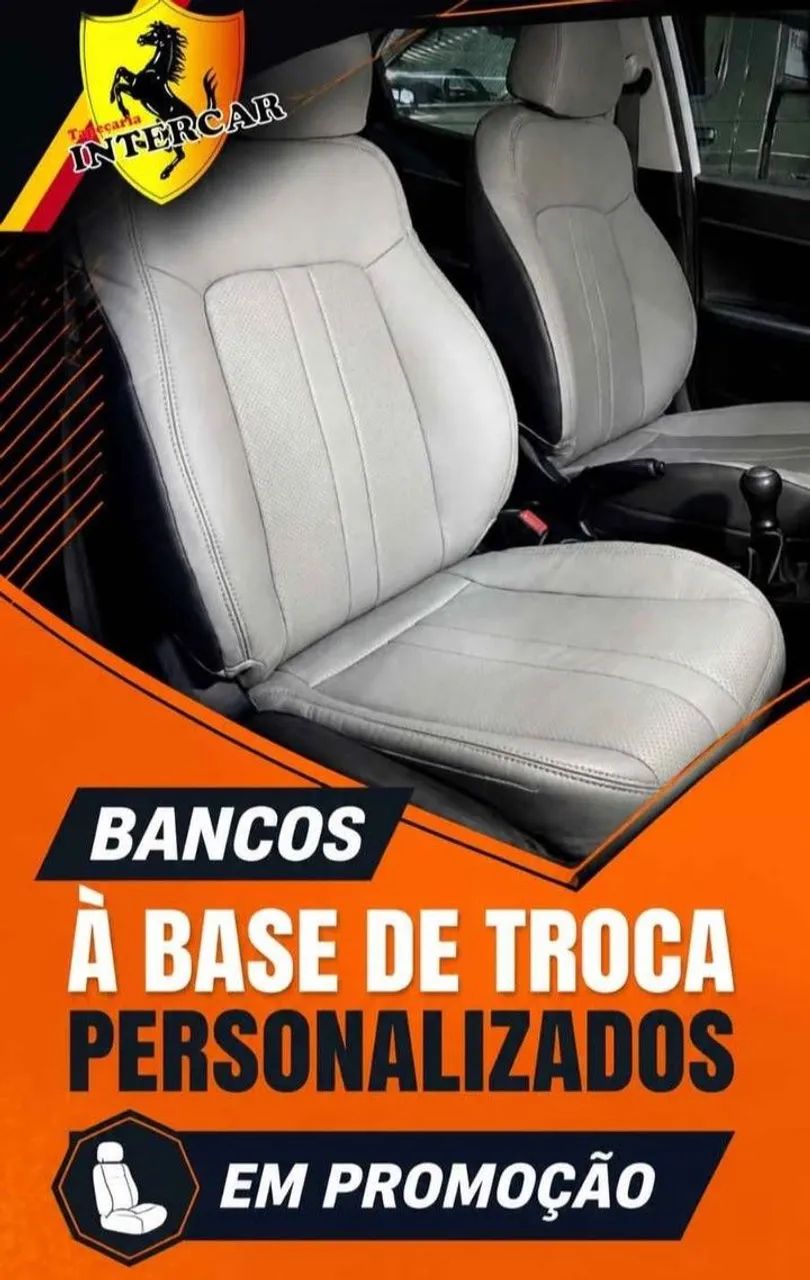 Banco de a base de troca reforma indireta interior do seu carro e de Guto 100% ou sinté - Foto 5