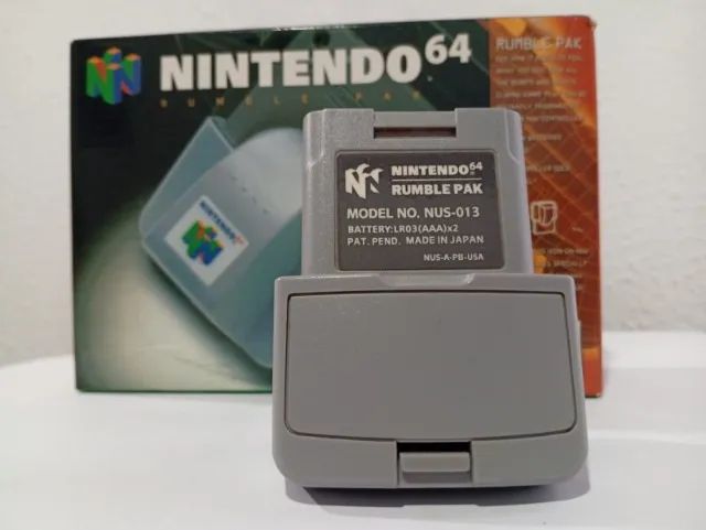 Rumble Pak N64 com Defeito com Caixa - Foto 4