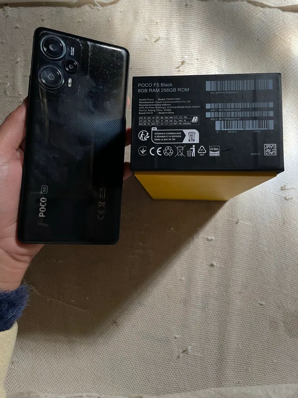 POCO F5 5G - 8GB RAM / 256GB