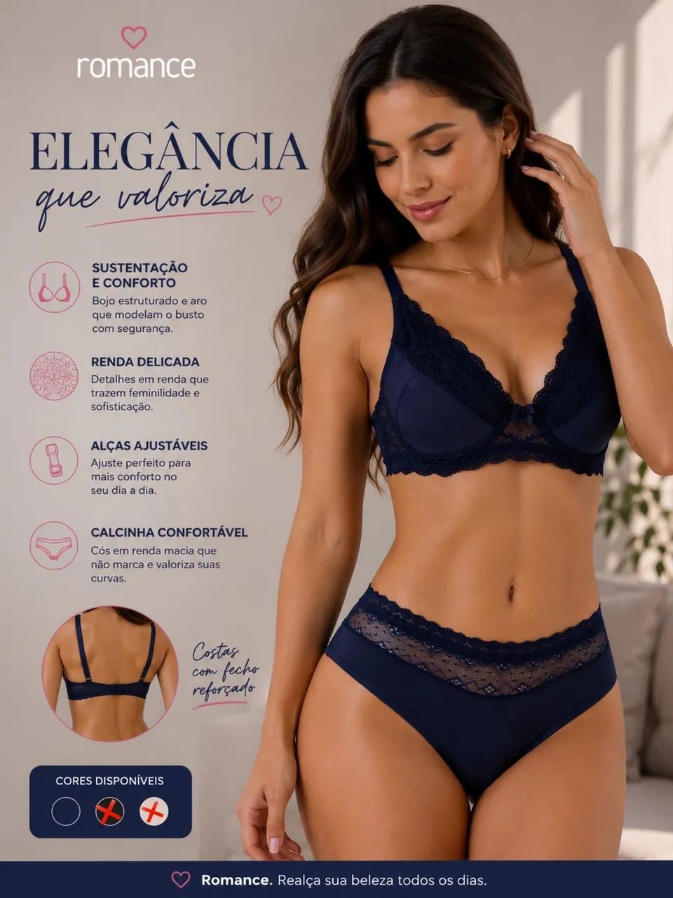 Lingerie linha romance  - Foto 5