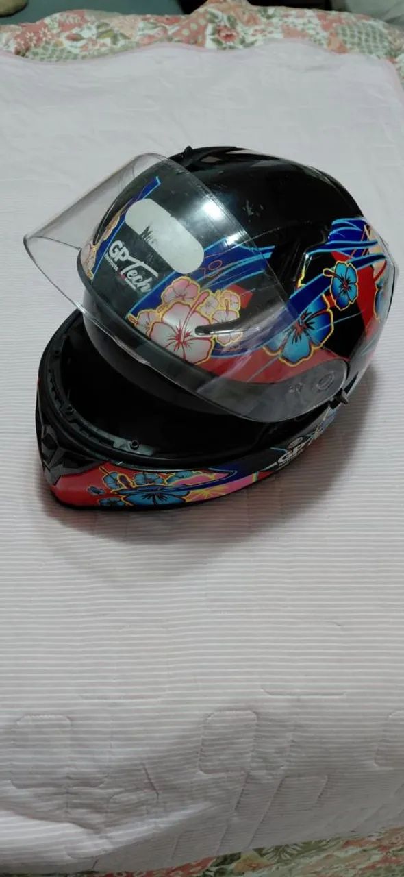Capacete Gp Tec Femin - Foto 4