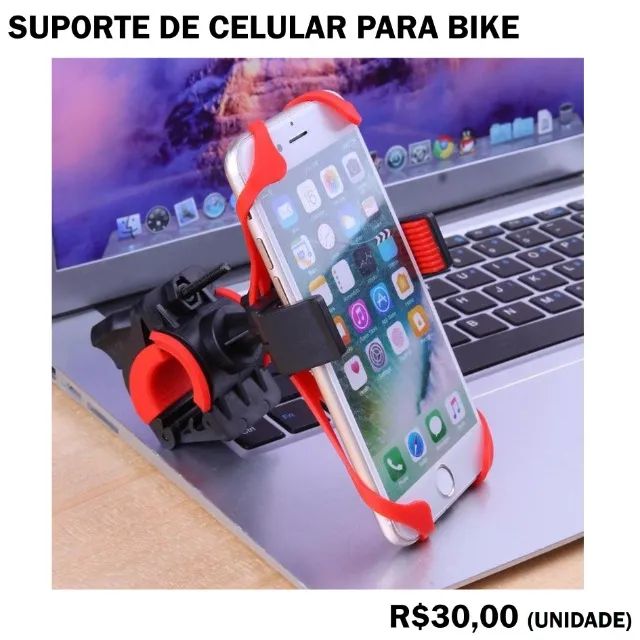 Suporte de Celular para Bike - Foto 3