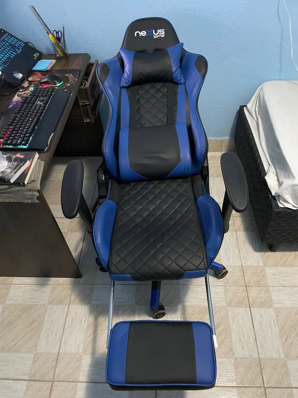 Cadeira Gamer Nexus Python Preto - D361-BL - Foto 2