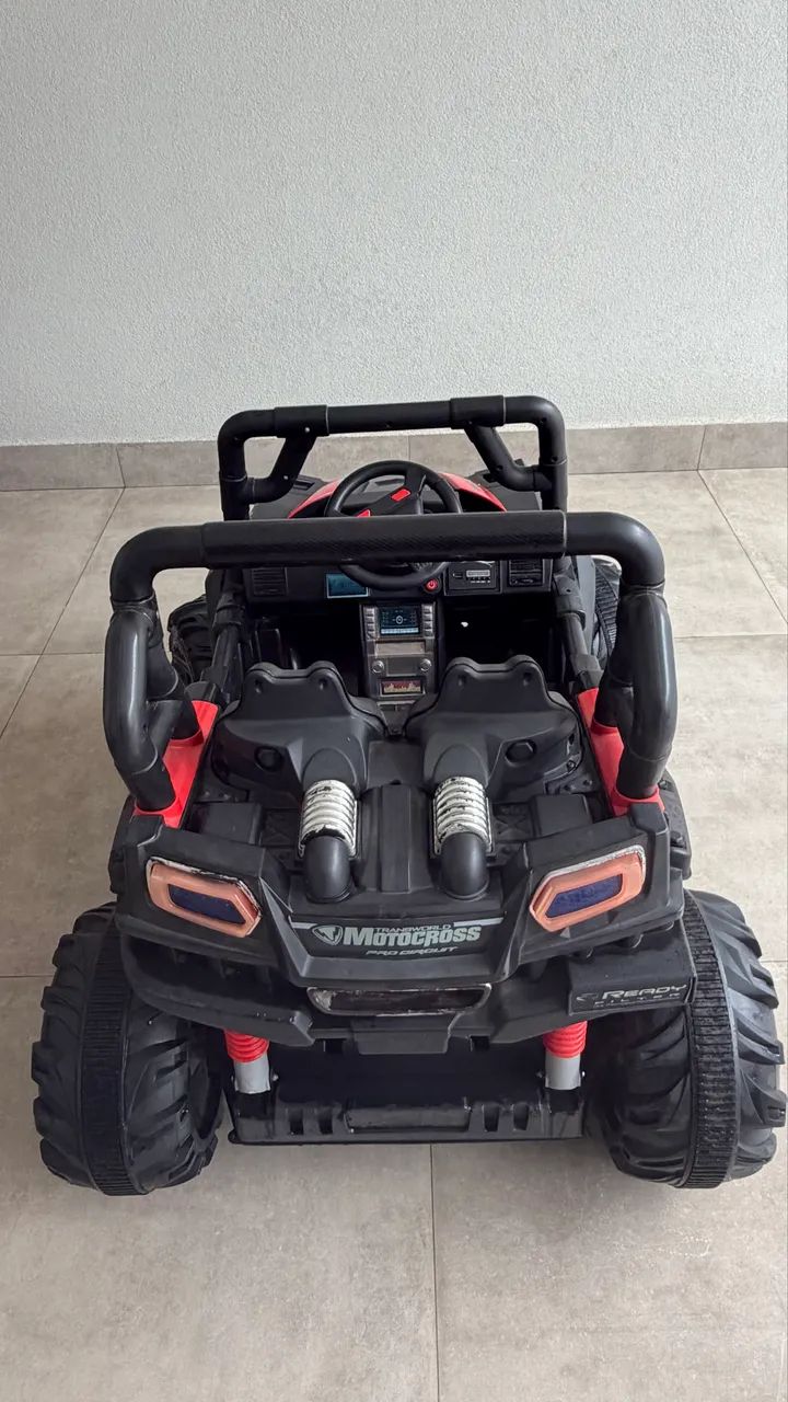 Carrinho Elétrico Infantil UTV 2 Lugares  - Foto 4