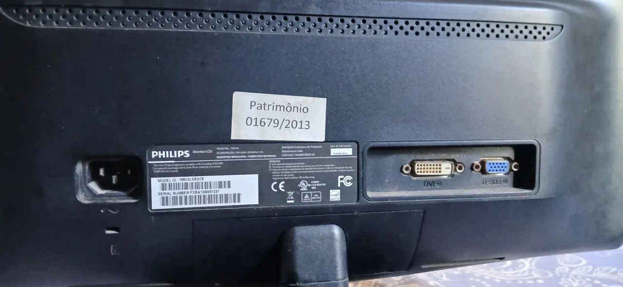Monitor philips LED 19" polegadas  - Foto 2