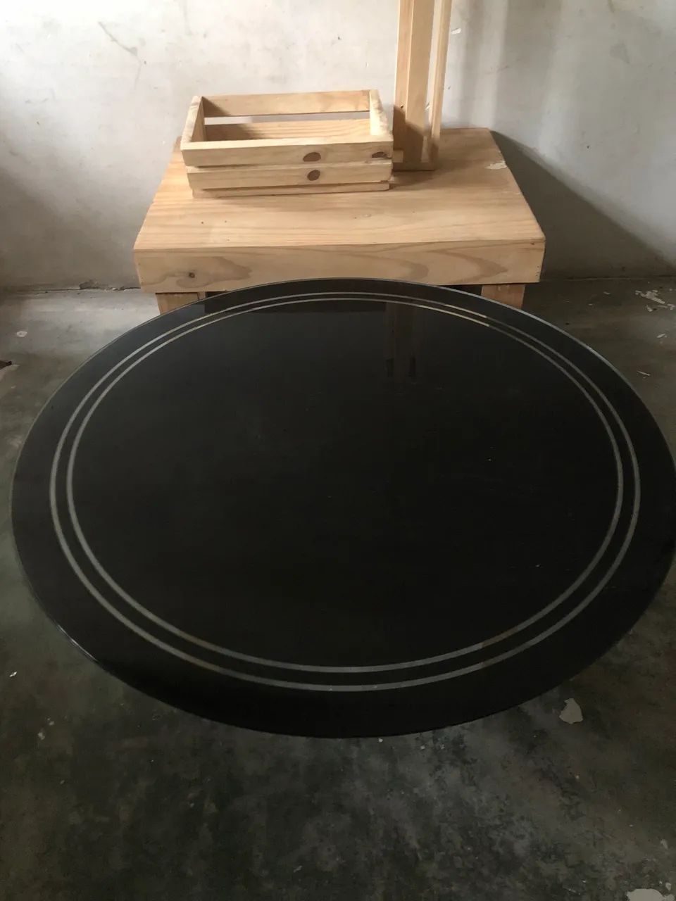 Tampo de mesa de vidro 