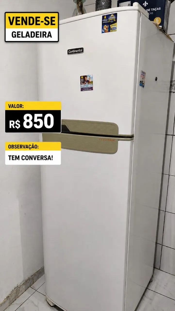 Geladeira usada