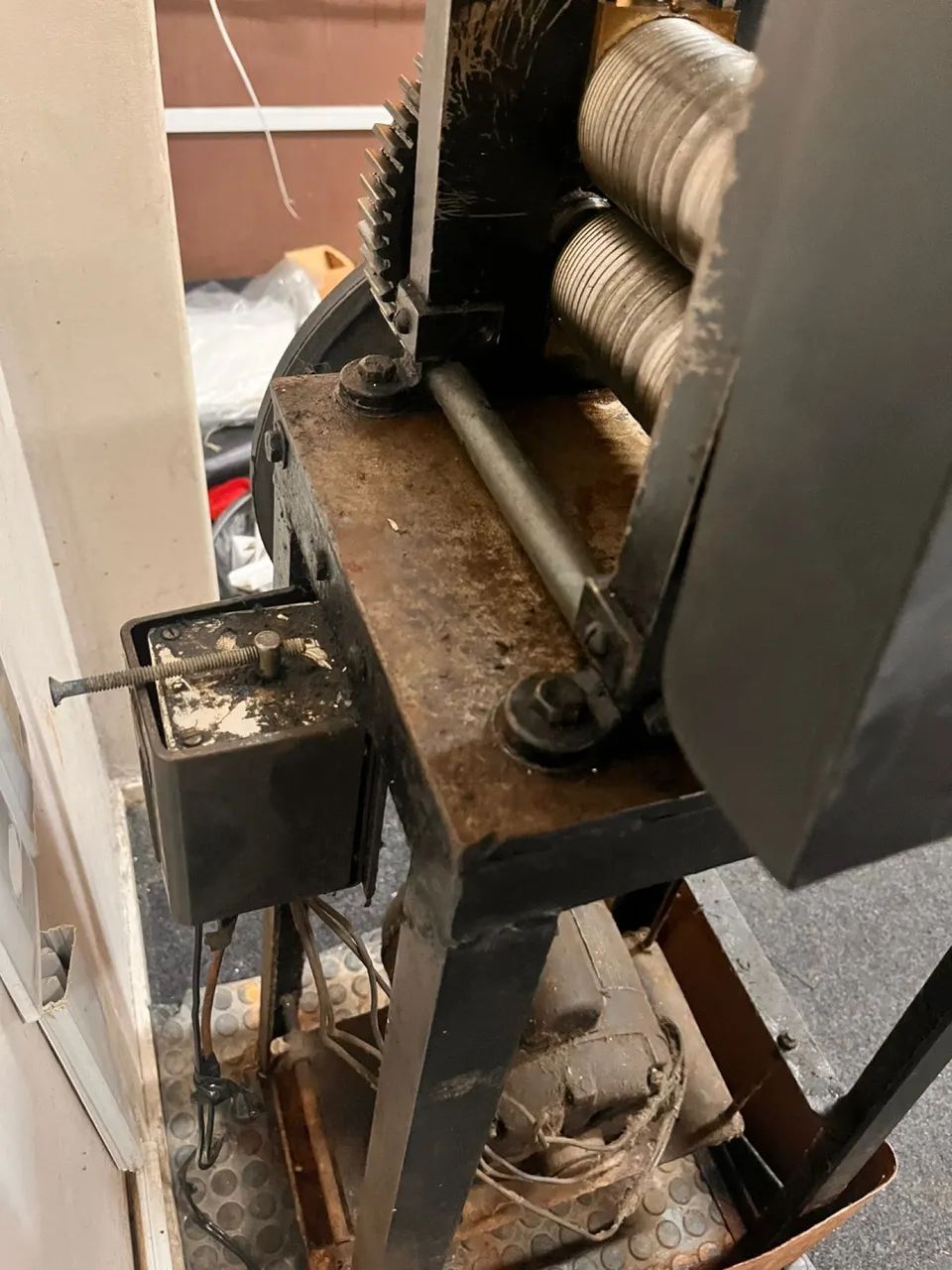 Laminador elétrico dois cilindros chapa e fio