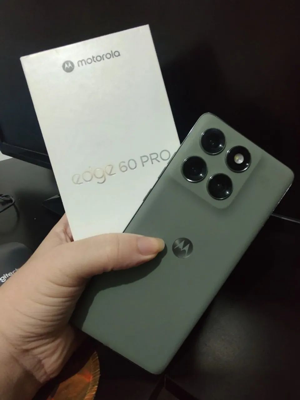  Motorola Edge 60 Pro, 512GB, na cor cinza