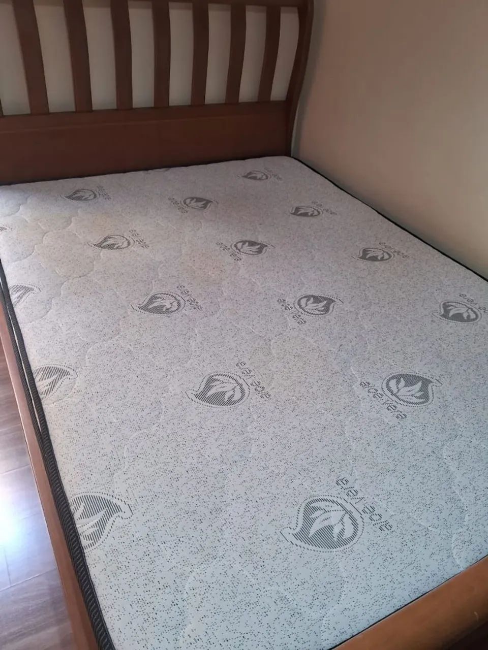 Cama casal padrão com colchão - Foto 4
