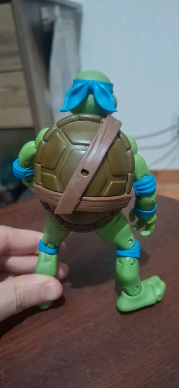 Boneco tartarugas ninja, LEONARDO - Foto 4