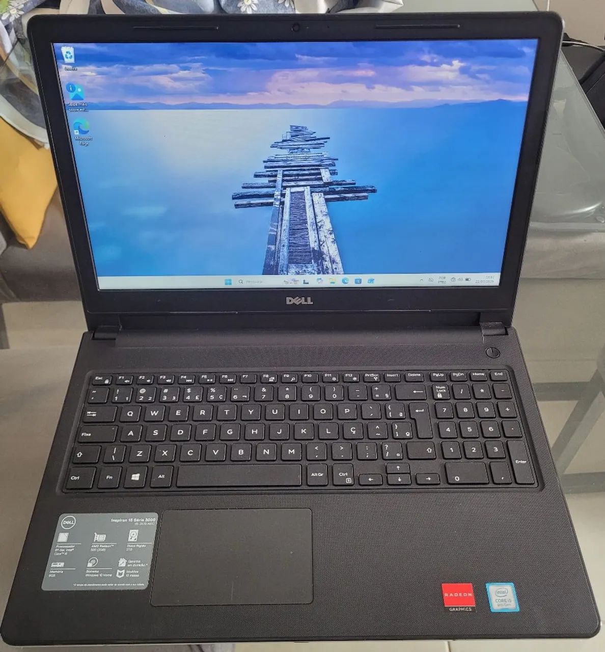 Notebook DELL 3576 Inspiron 15 Série 3000 