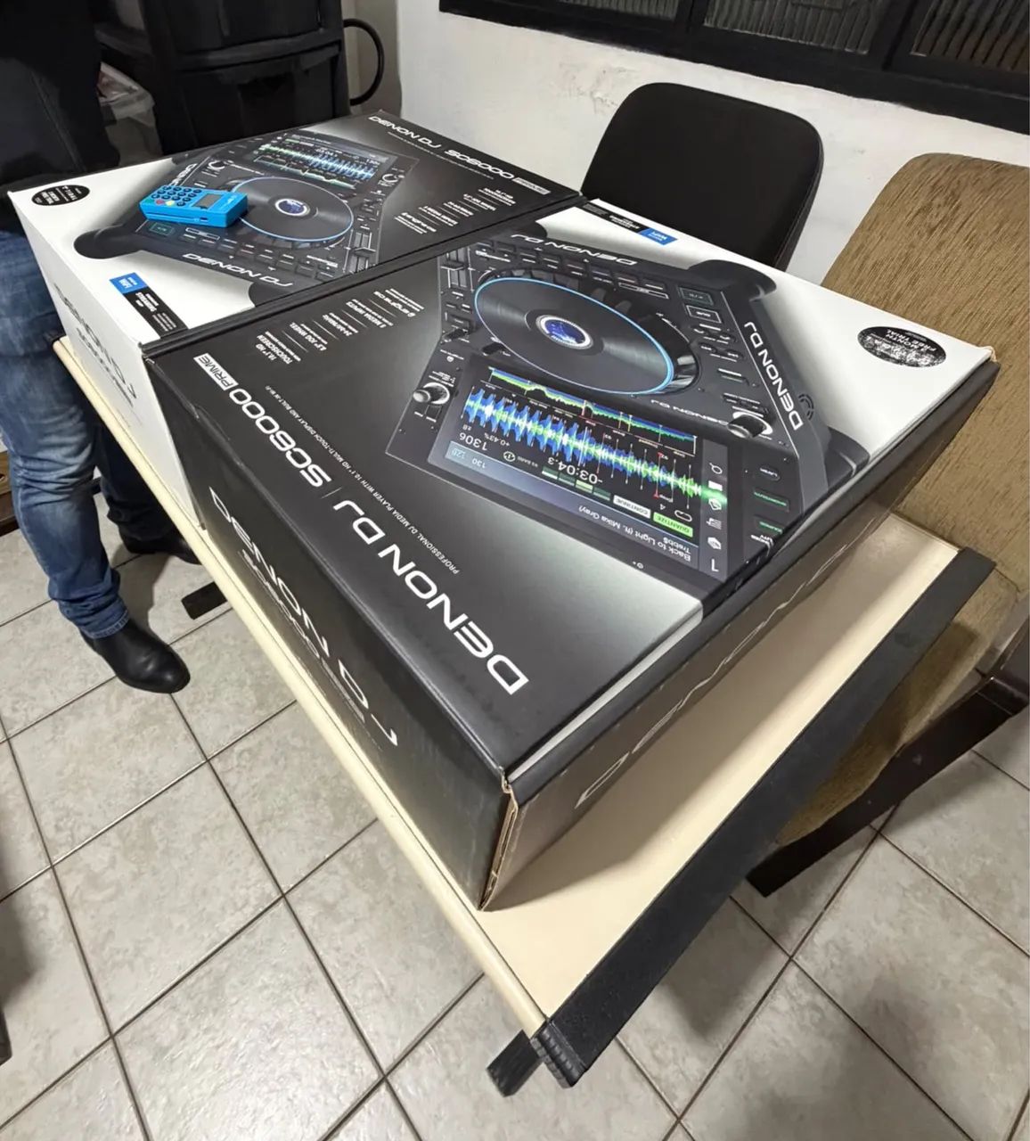 Par de cdj Denon SC6000 Prime Novos na Caixa
