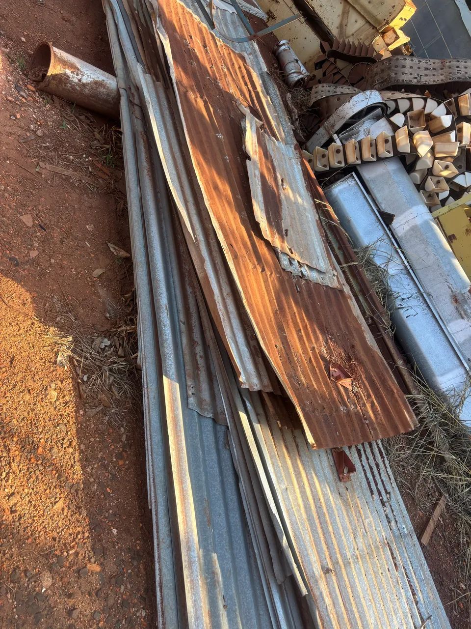 Telhas usadas zinco  - Foto 3