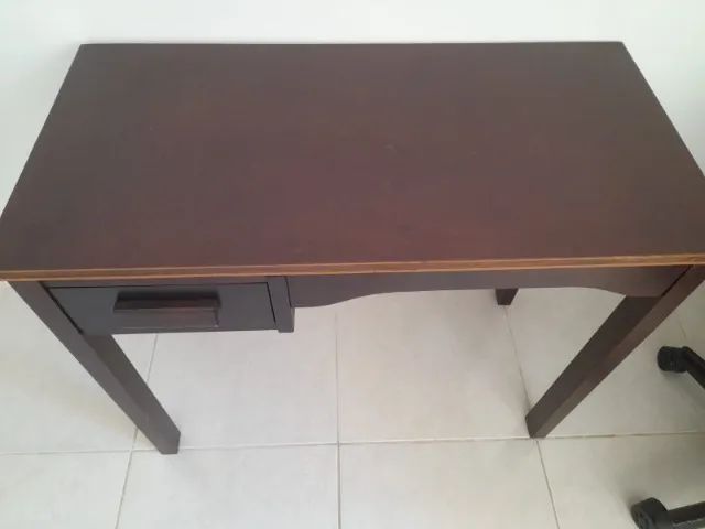 Escrivaninha madeira maçiça - Foto 3