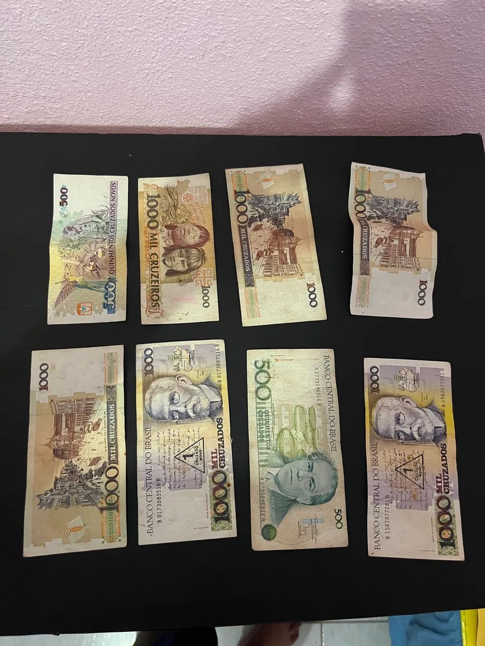 Cédulas brasileiras antigas 