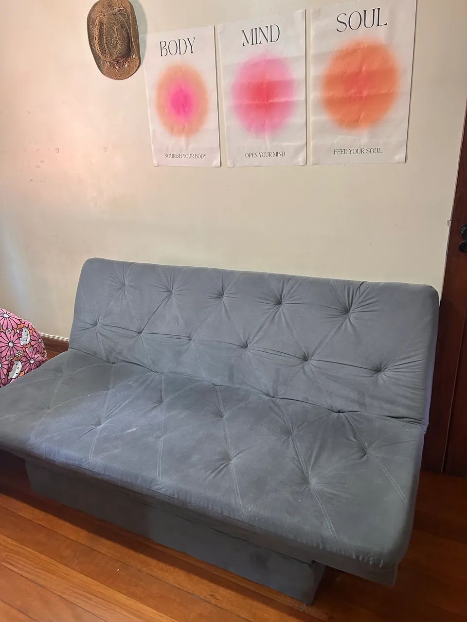 Sofá cama com baú - Foto 2