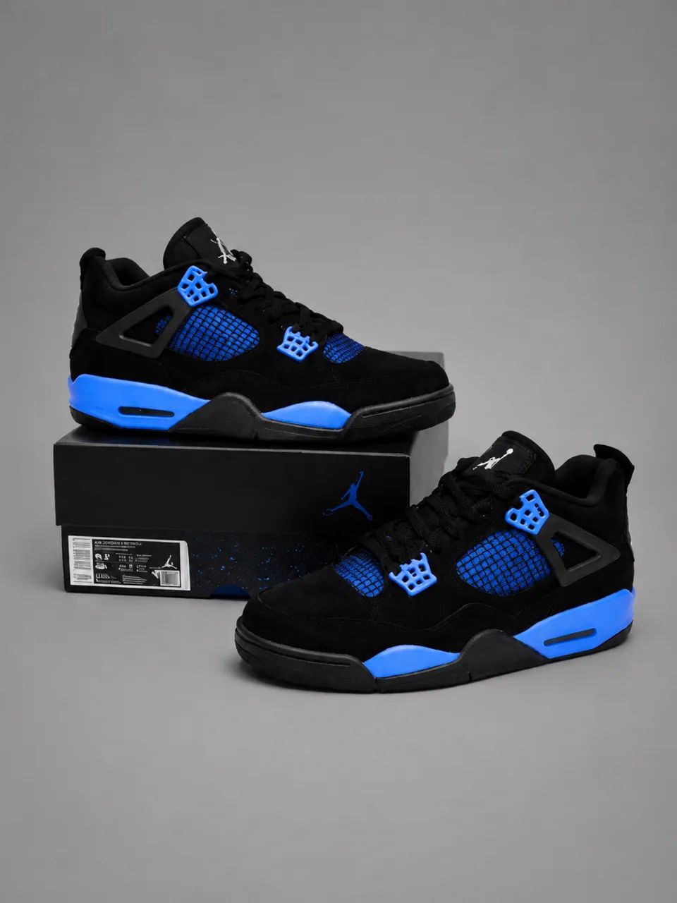 Jordan 4 Preto/ violeta