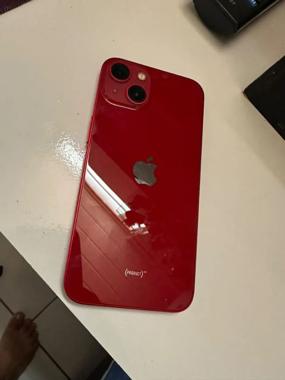 IPHONE 13 RED 128 GB APENAS 2100 - Foto 4