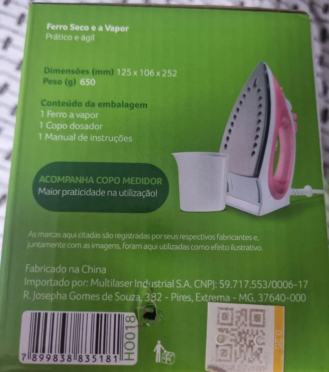 Ferro de Passar Roupas Multilaser - Foto 4