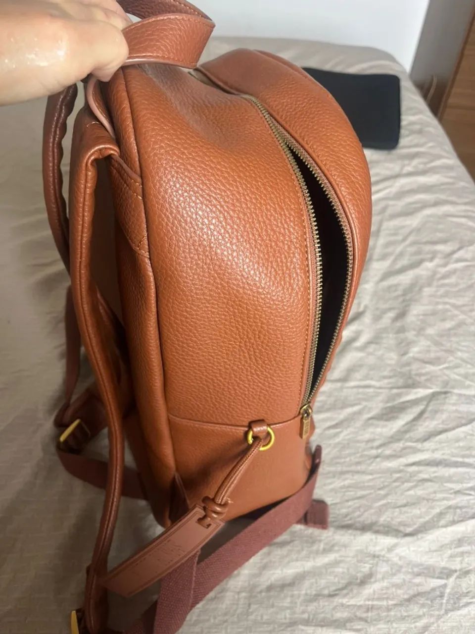 Bolsa ? Mochila, Couro da Santa Lolla - Foto 2