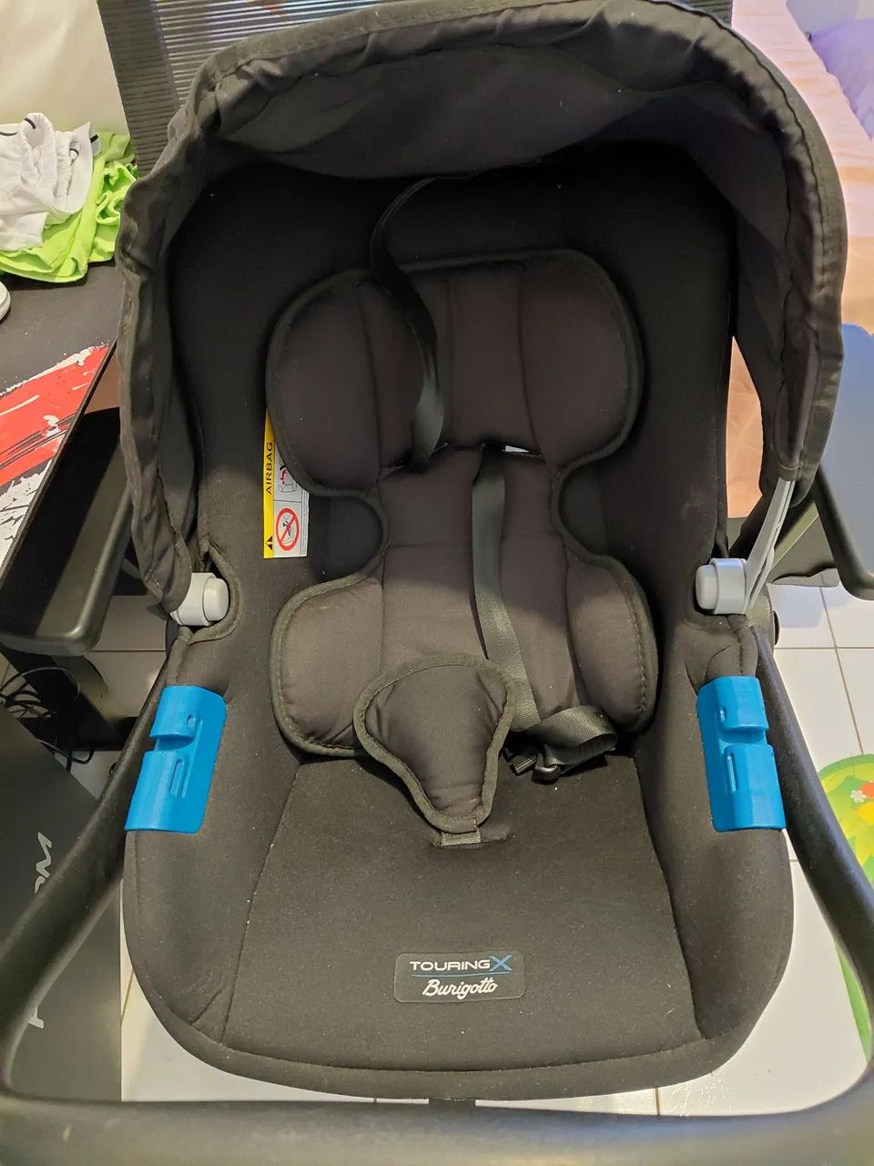 Carrinho de bebê e bebê conforto - Foto 4