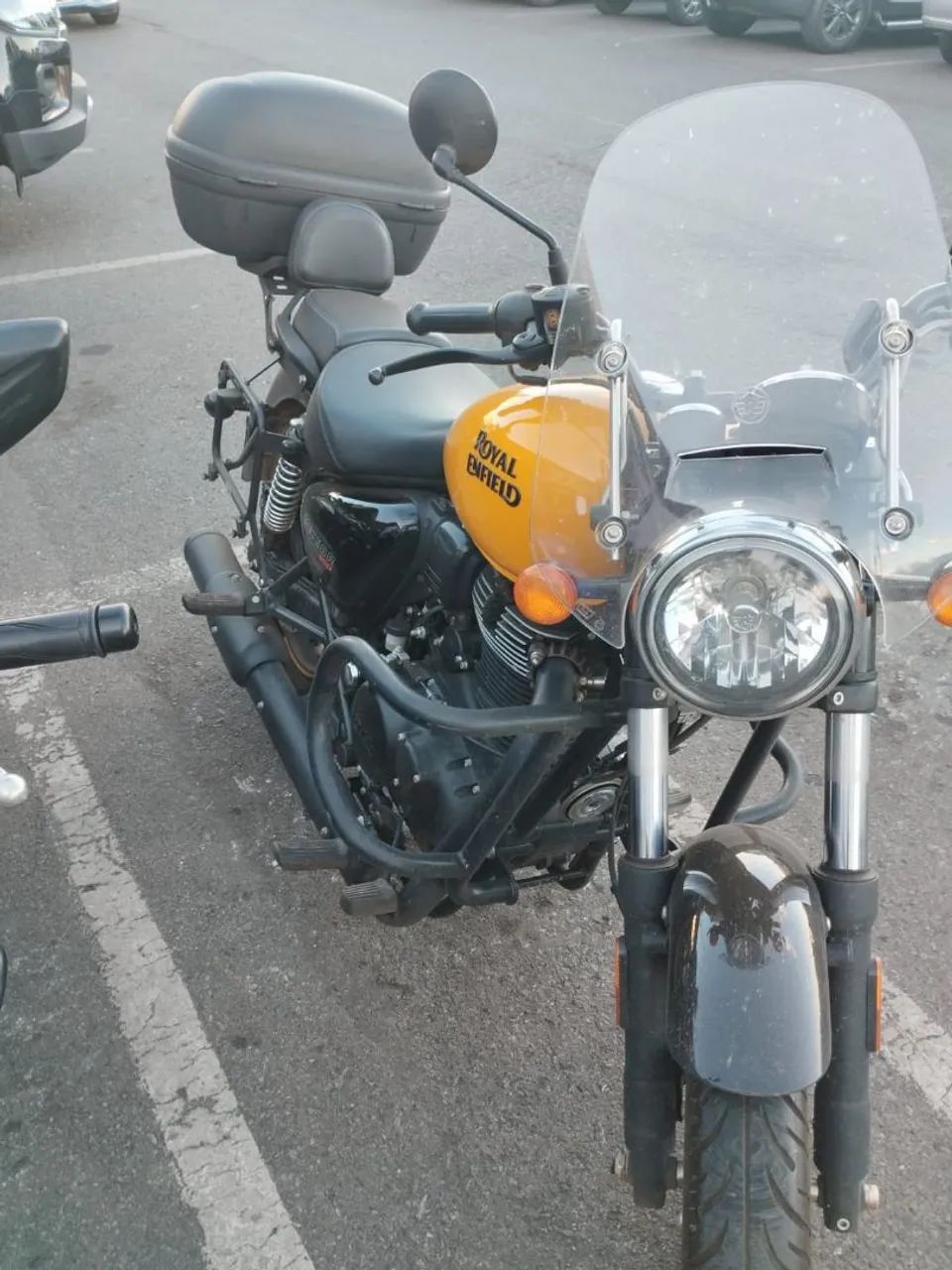Meteor 350 amarelinha 