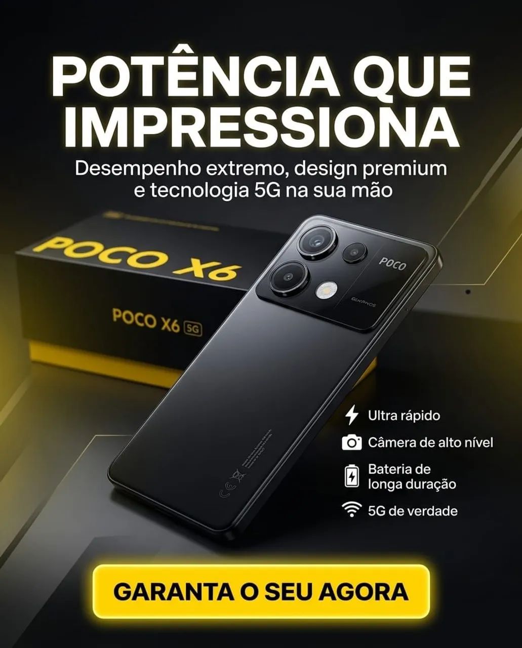 Celular POCO X6 5G  - Foto 5