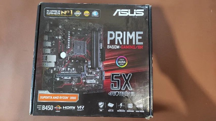 ASUS PRIME B450M-GAMING/BR - Peças de Hardware - Coroado, Manaus