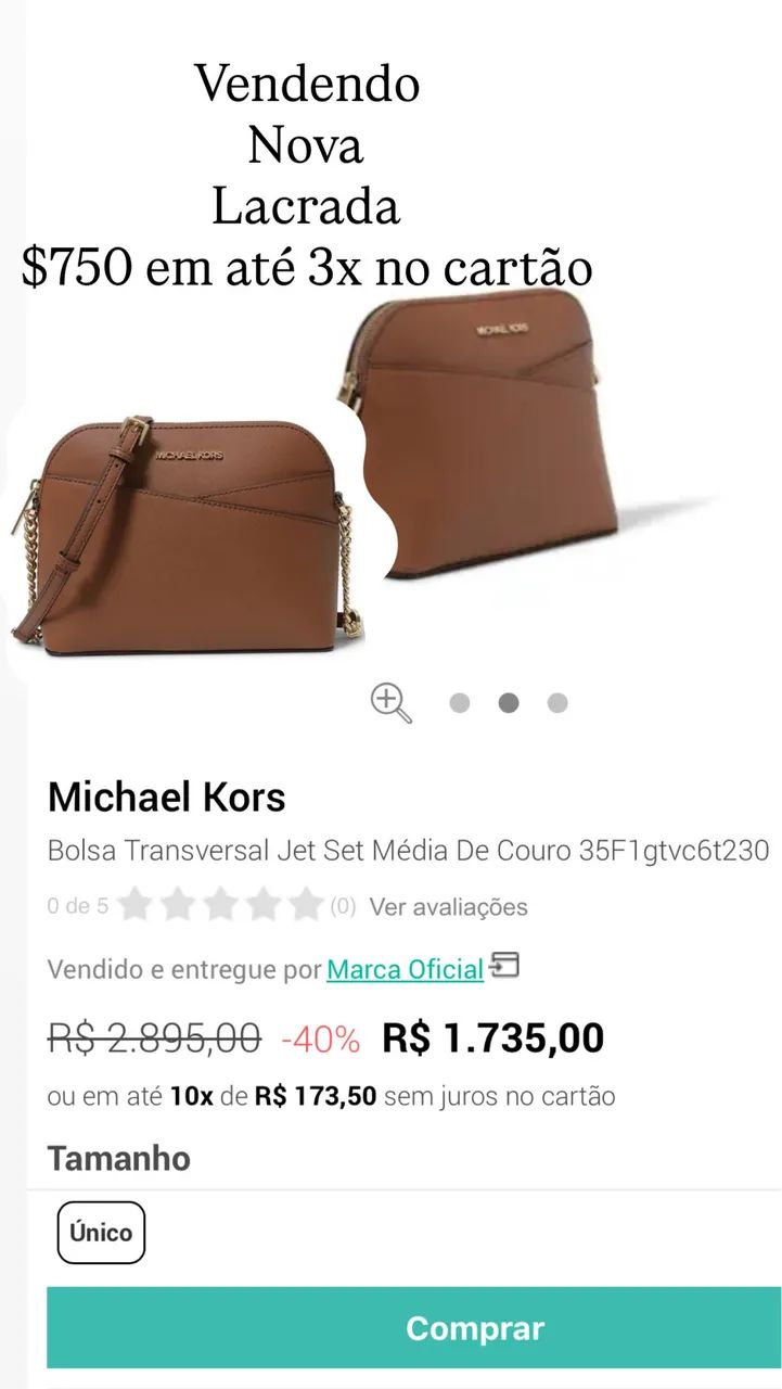 Bolsa Michael Kors - original  - Foto 2