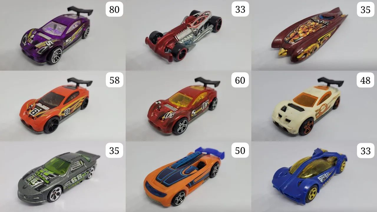 Miniaturas Modelos Acceleracers e Via 35