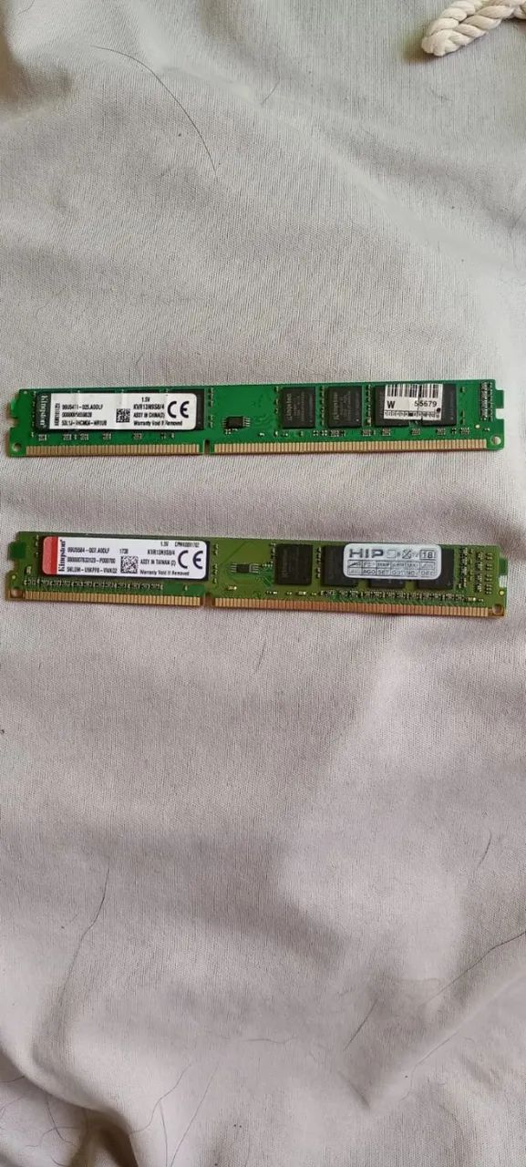 Memórias DDR3 4GB