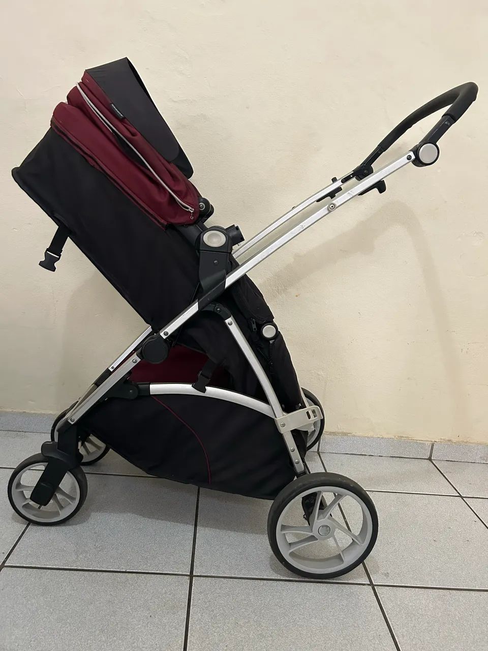 Carrinho de Bebê Dzieco Ecco com Moisés - Foto 3