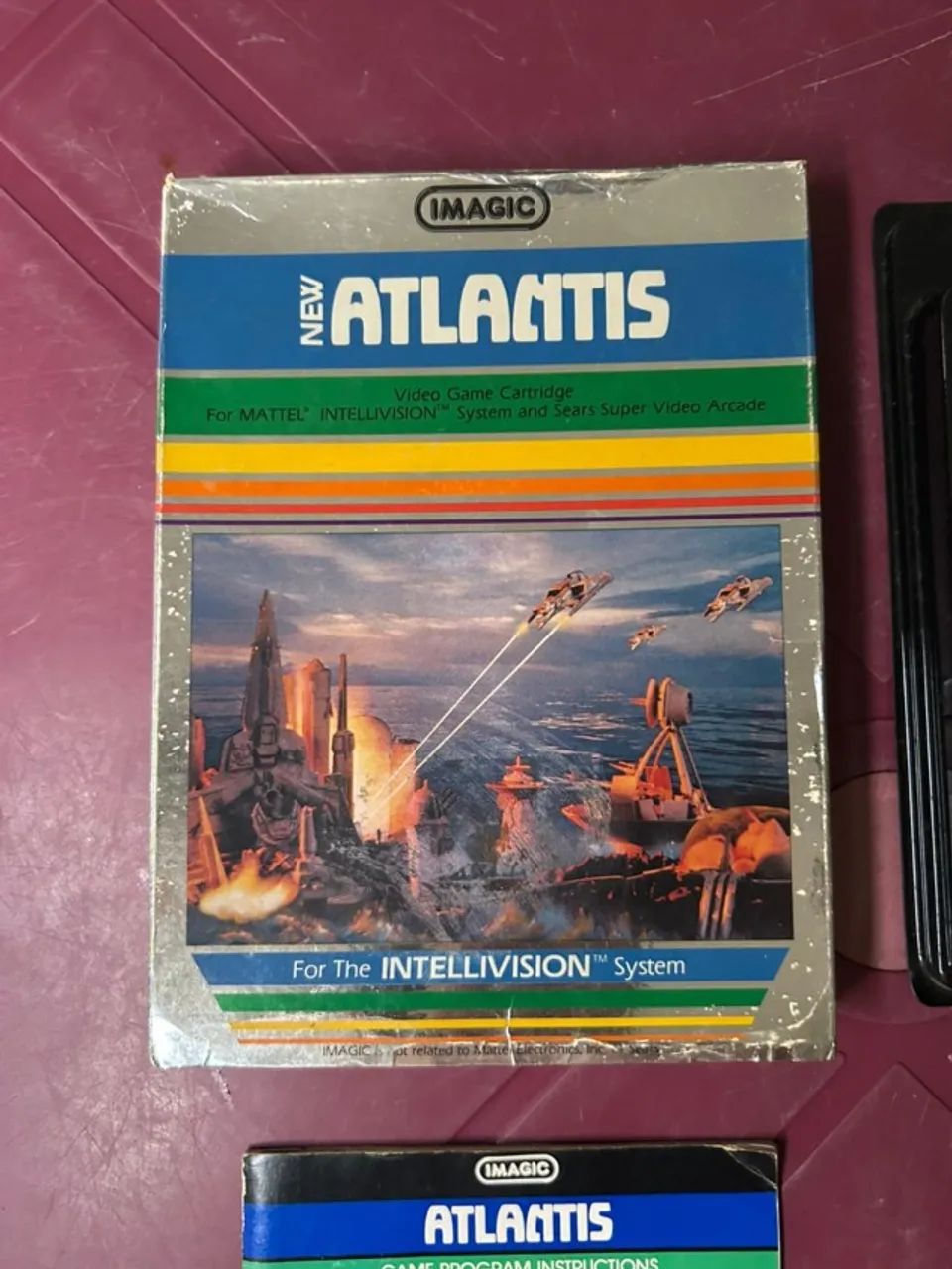 Juego Para Mattel Intellivision Atlantis, De Imagic