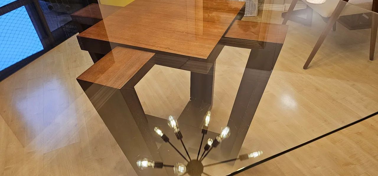 Linda Mesa de Jantar 6 Lugares - Foto 2