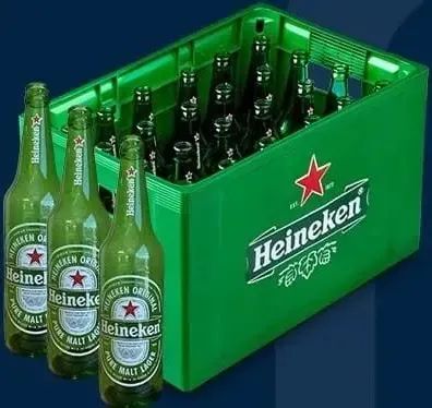 Engradado e vasilhame cerveja Heineken 600 ml