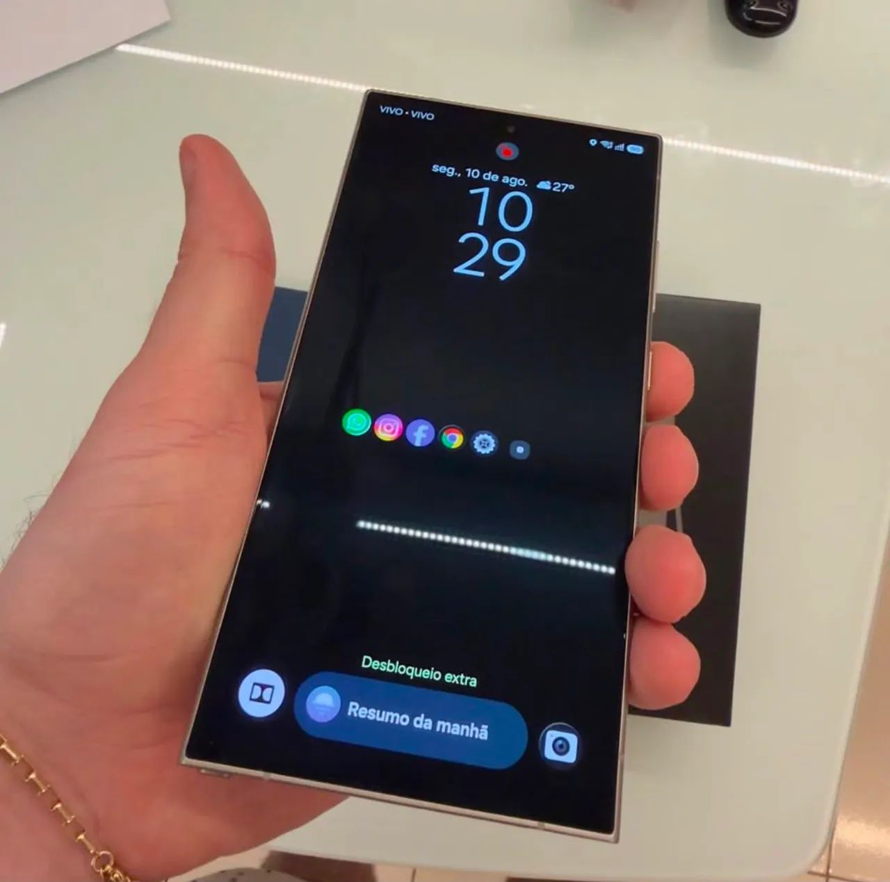 S24 Ultra Titanium 256GB IMPECÁVEL(NÃO TROCO)