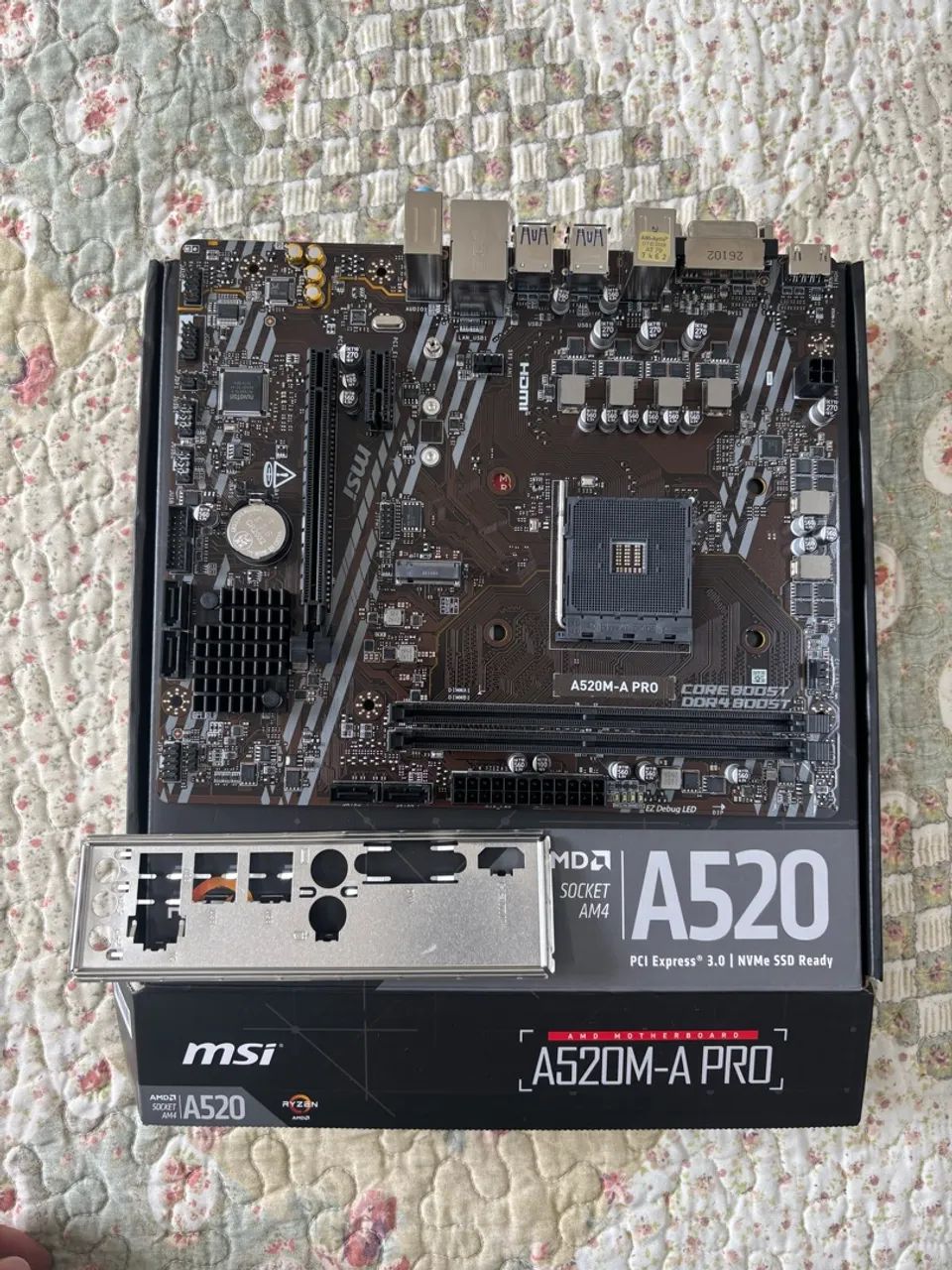 Placa Mãe Am4 Ryzen A520