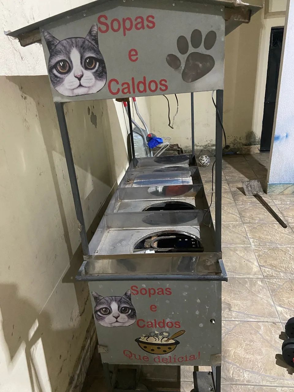 Carrinho de caldos e sopas  - Foto 4