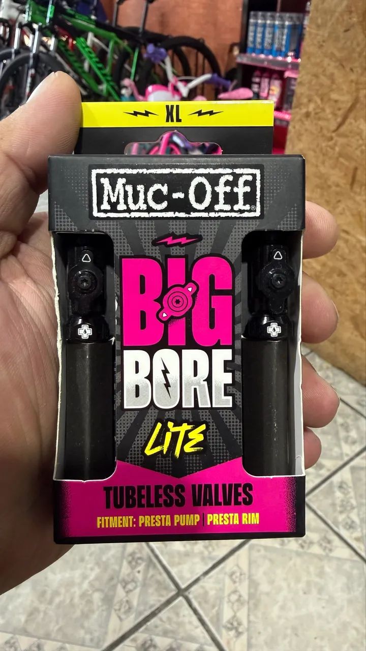 Válvula de Bicicleta Tubeless Muc-Off Big Bore Lite XL 60mm  - Foto 2