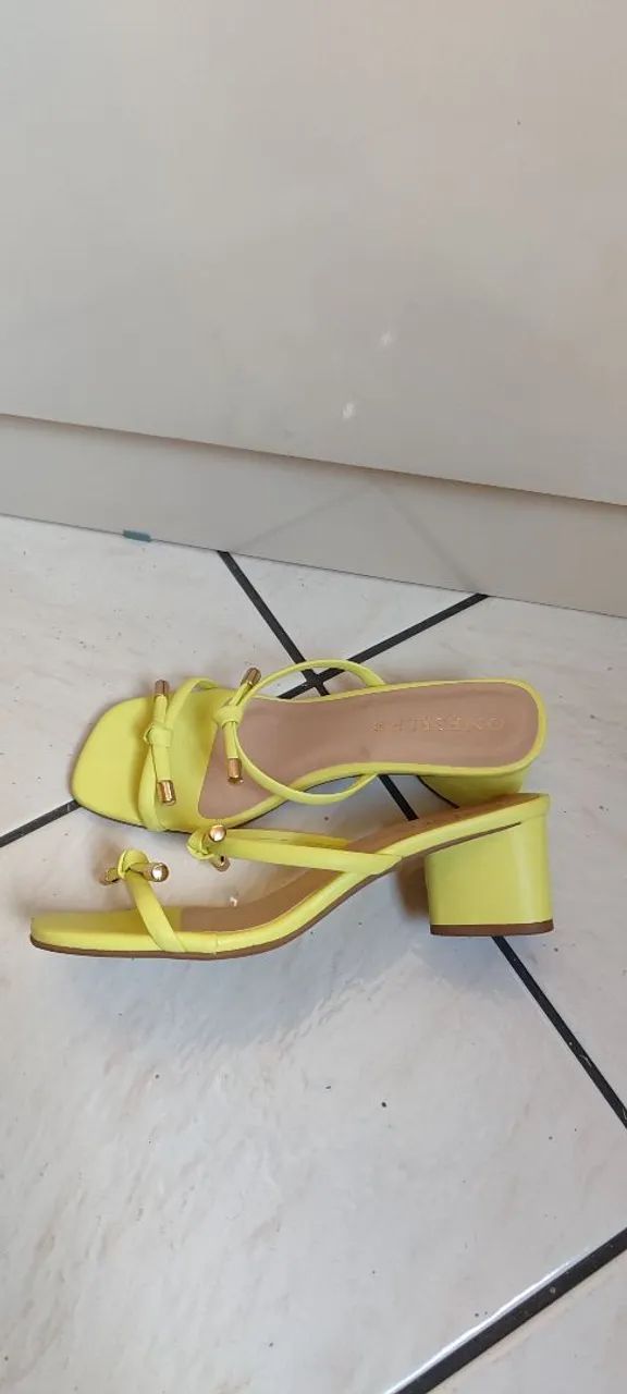 Sandália moderna, elegante Tam 35 - Foto 2