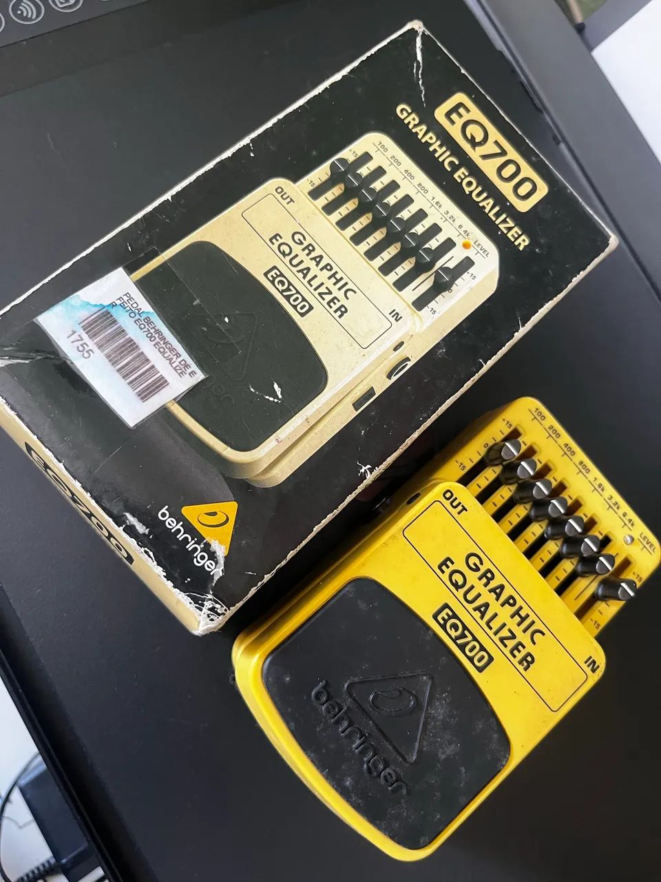 Pedal Graphic Equalizer Behringer Eq 700