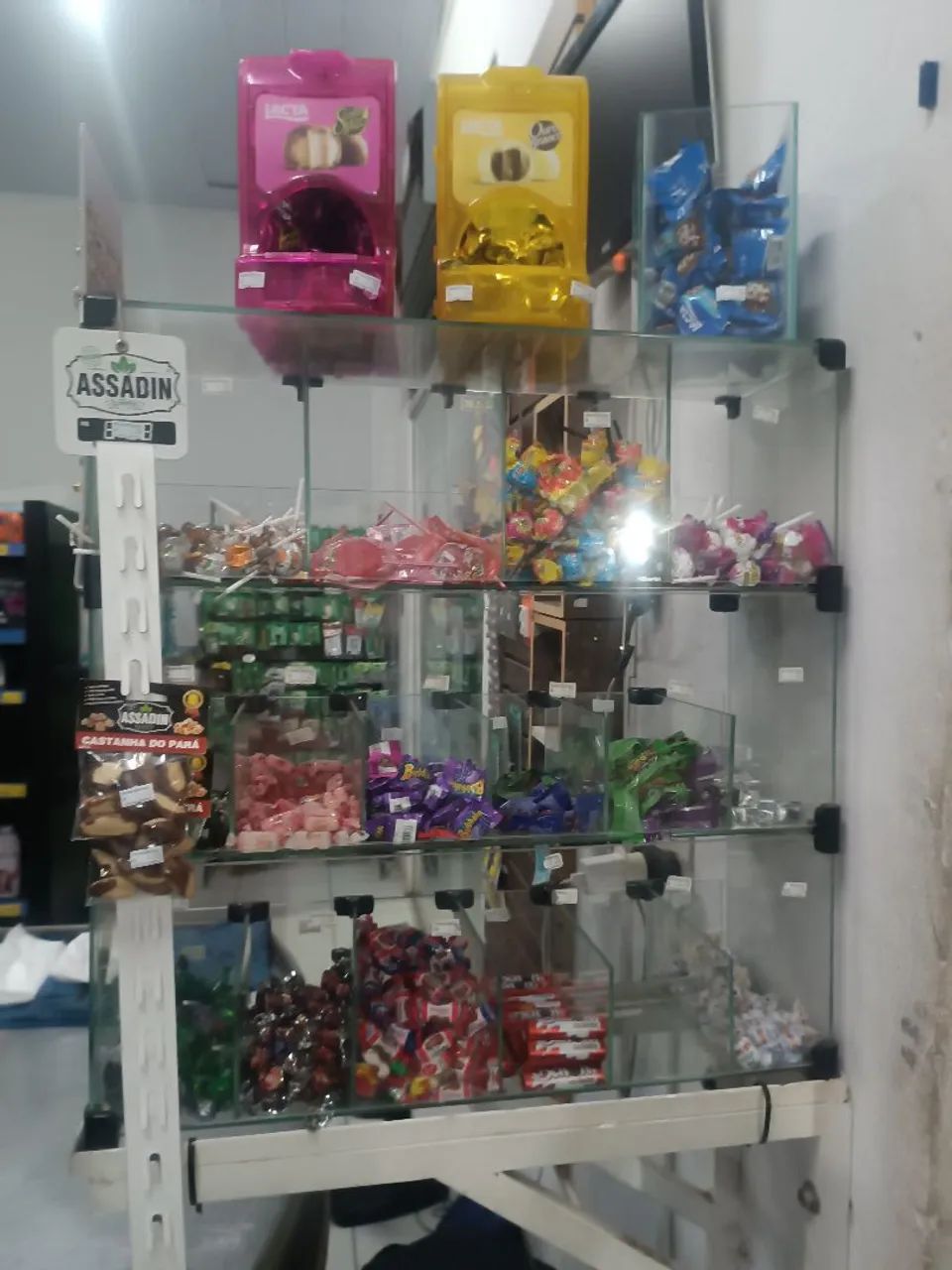 Expositor de vidro 