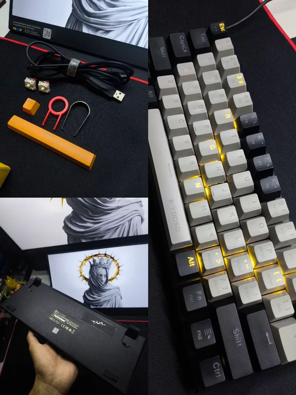 Teclado mecânico E-yooso  - Foto 2
