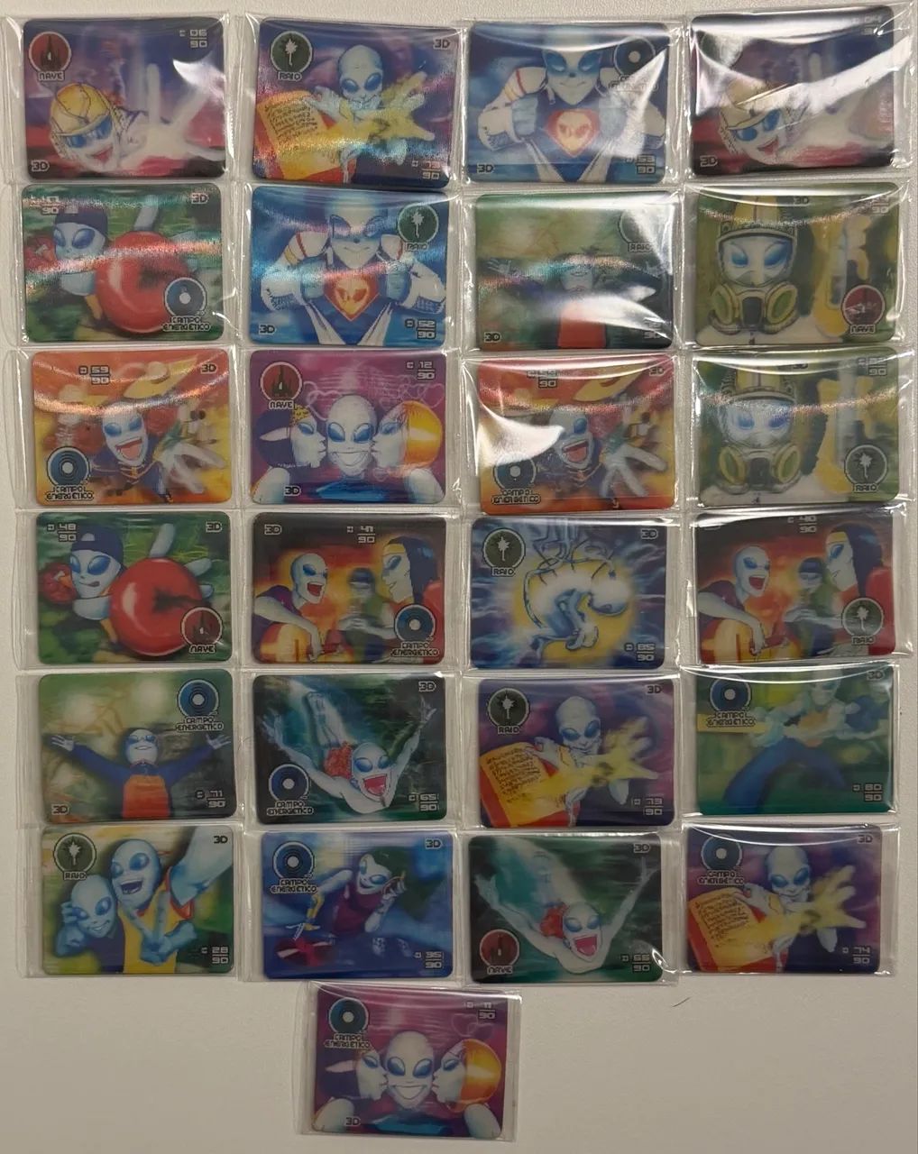 Lote de cards Alien- Elma Chips - Foto 5