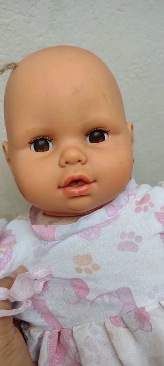 Bebê da estrela olhos castanhos 