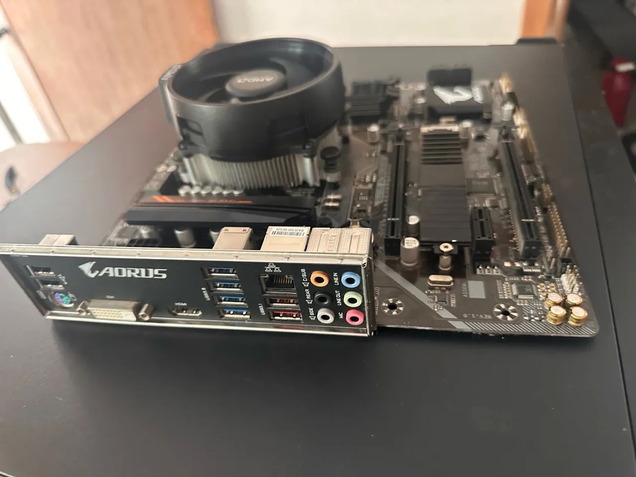 B450m Aorus + Ryzen 5 