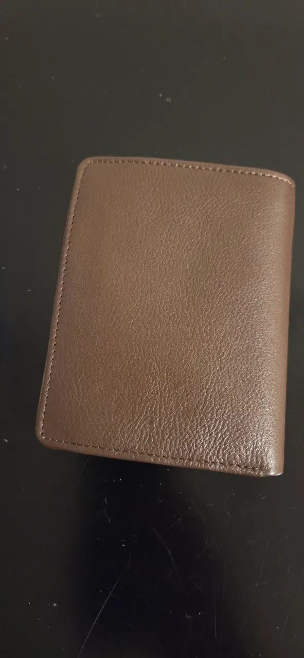 Carteira Masculina Hidesign em Couro Legítimo Tri-Tone (Nova) - Foto 2